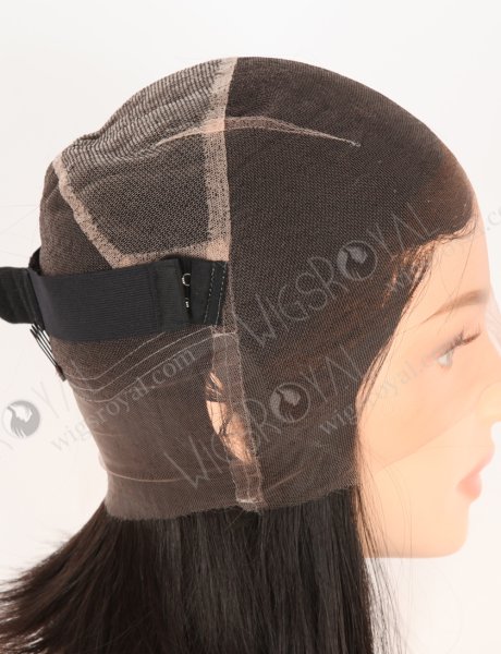 Bob Style Natural Black Color Straight Full Lace Wigs With Natural Looking Hairline WR-LW-143