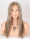 In Stock European Virgin Hair 16" Straight #4/10/60 Color Lace Front Silk Top Glueless Wig GLL-08084