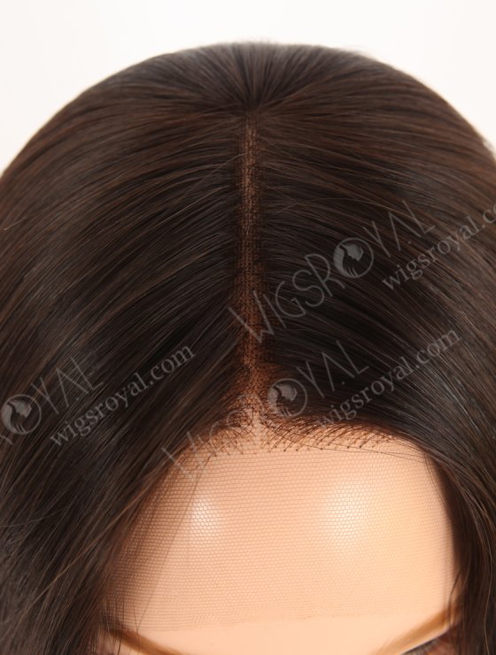 Best Unprocessed Raw Virgin Hair Wigs | 12 Inch Natural Brown Hair HD Lace Front Wig for Small Heads RLF-08046-30561