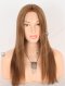 In Stock European Virgin Hair 16" Straight 6#/8# Evenly Blended Color Lace Front Silk Top Glueless Wig GLL-08090