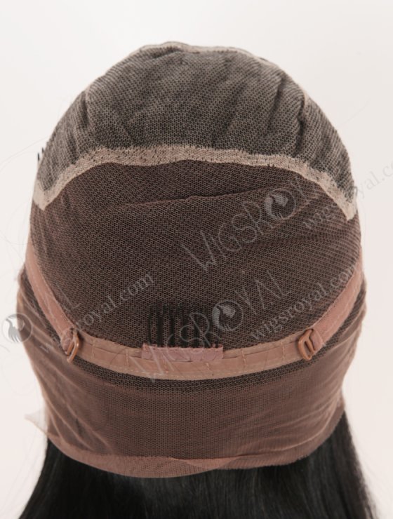 In Stock Indian Remy Hair 14" Light Yaki 1# Color Full Lace Wig FLW-01922-30549
