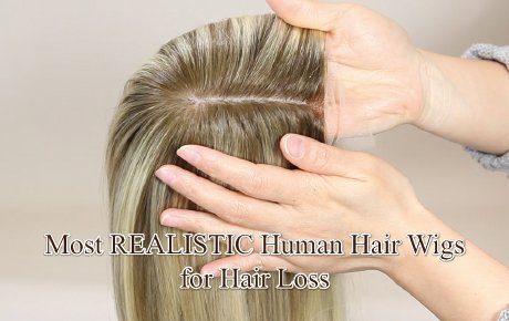 Most REALISTIC Human Hair Wigs for Hair Loss Look! How Natural and Beautiful They Are!
