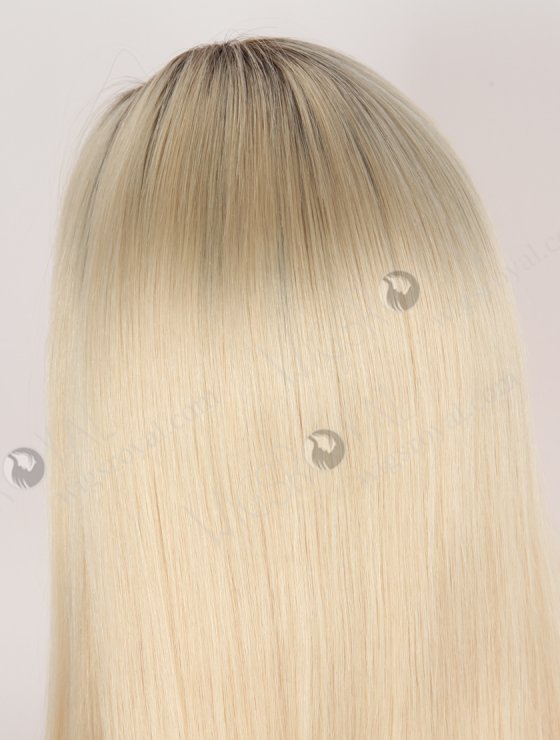 In Stock European Virgin Hair 16" Straight T3/60# Color Silk Top Glueless Wig GRD-08036-30690