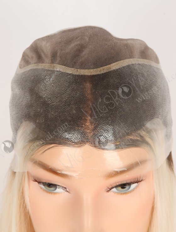 In Stock European Virgin Hair 16" Straight T3/60# Color Silk Top Glueless Wig GRD-08036-30693