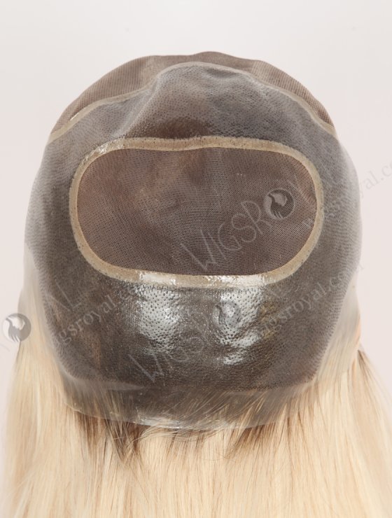 In Stock European Virgin Hair 16" Straight T3/60# Color Silk Top Glueless Wig GRD-08036-30697