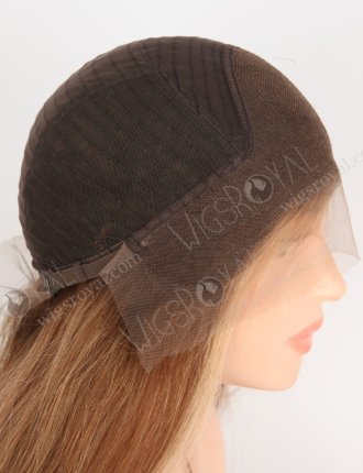 Face-Framing Highlight Hairline Brown Color Straight Lace Front Wigs WR-CLF-073