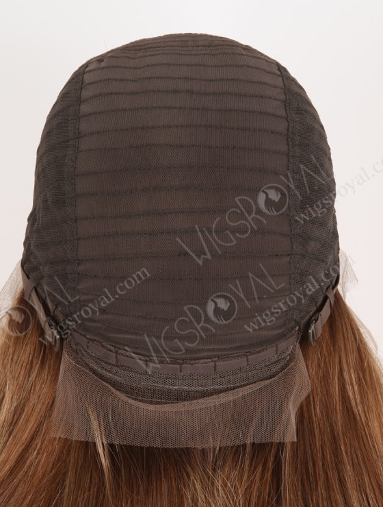 Face-Framing Highlight Hairline Brown Color Straight Lace Front Wigs WR-CLF-073-30726