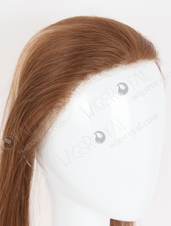 Light Brown Color HD Lace Frontal Hairline Topper For Receding Hairline WR-TC-120-30711