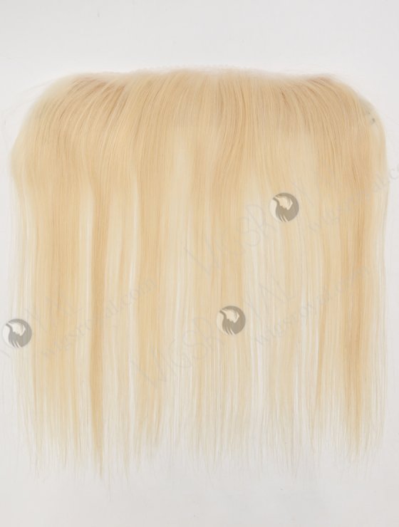 In Stock European Virgin Hair 12" Straight 613# Color Hairline Topper SHT-001-30746