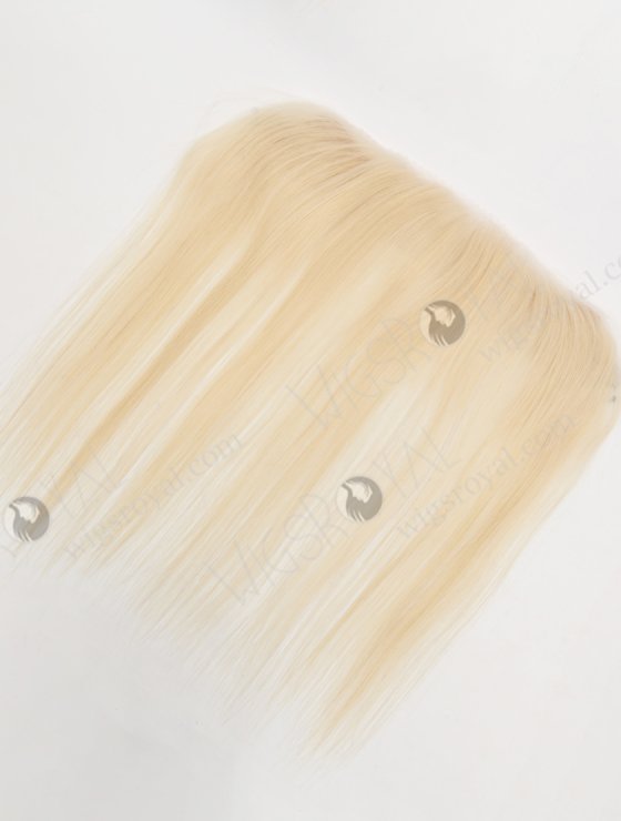 In Stock European Virgin Hair 12" Straight 613# Color Hairline Topper SHT-001-30747