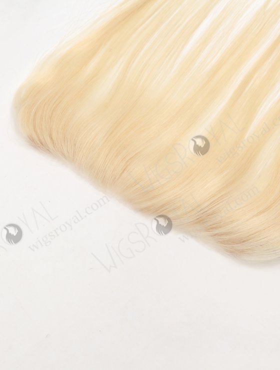 In Stock European Virgin Hair 12" Straight 613# Color Hairline Topper SHT-001-30748