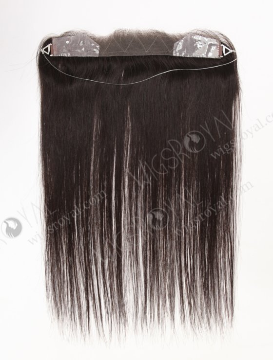 In Stock European Virgin Hair 16" Straight 2# Color Hairline Topper SHT-005