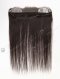In Stock European Virgin Hair 16" Straight 2# Color Hairline Topper SHT-005