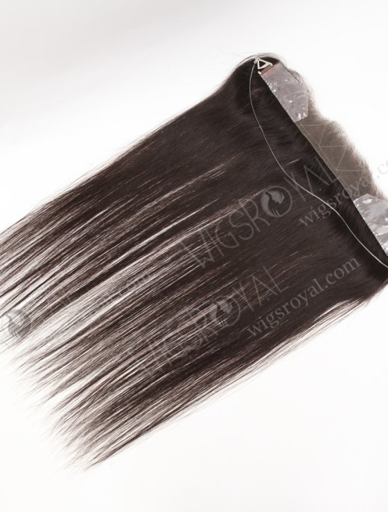 In Stock European Virgin Hair 16" Straight 2# Color Hairline Topper SHT-005-30874