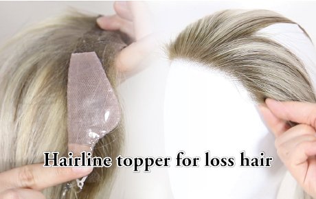 Hairline topper for loss hair | The Hairline Topper