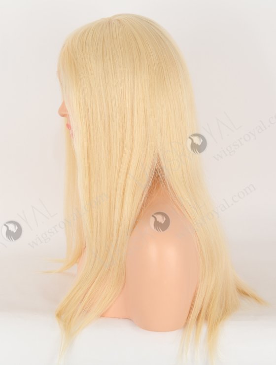 Blonde 613 Best Human Hair Wigs Online | In Stock European Virgin Hair 18" Straight 613# Color Lace Front Silk Top Glueless Wig GLL-08042-30888