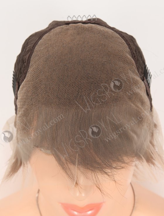 Hot Selling Pixie Cut Brown Color Lace Front Wig For Women WR-CLF-074-30905