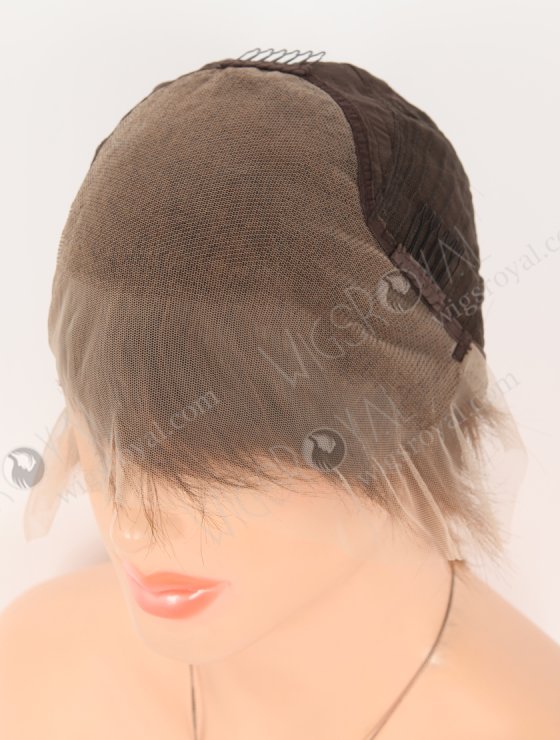 Hot Selling Pixie Cut Brown Color Lace Front Wig For Women WR-CLF-074-30906