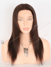 In Stock European Virgin Hair 14" Straight 2a# Color Silk Top Wig STW-850