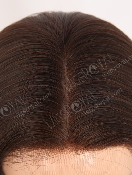 In Stock European Virgin Hair 14" Straight 2a# Color Silk Top Wig STW-850-31090