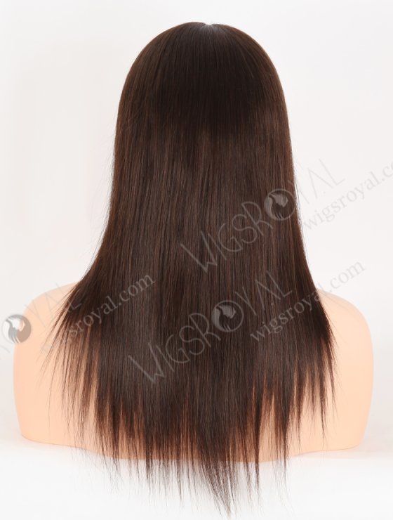 In Stock European Virgin Hair 14" Straight 2a# Color Silk Top Wig STW-850-31095