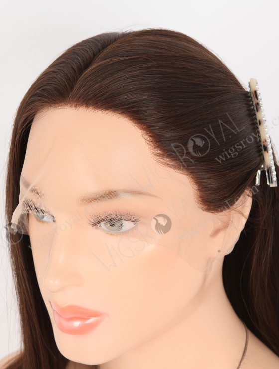 In Stock European Virgin Hair 14" Straight 2a# Color Silk Top Wig STW-850-31091