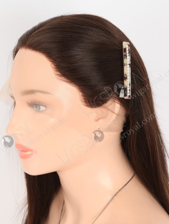 In Stock European Virgin Hair 14" Straight 2a# Color Silk Top Wig STW-850-31092