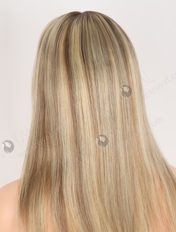 In Stock European Virgin Hair 16" Straight T9/22#/9# Highlights Color Silk Top Gripper Wig GRP-08126-31029