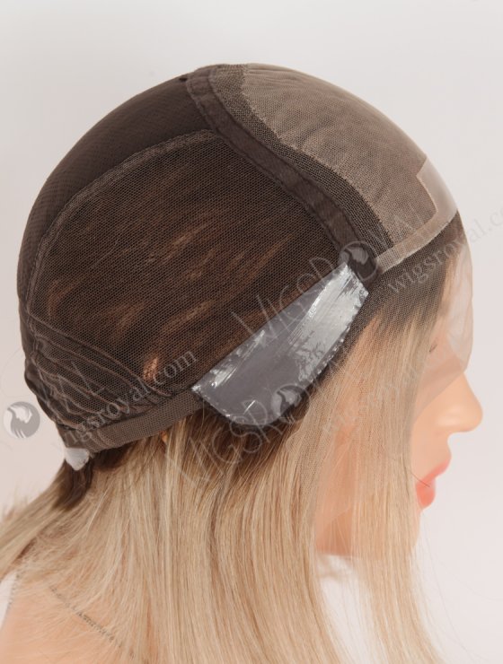 Highlight Color With Brown Root Bob Straight Human Hair Lace Front Wigs WR-CLF-075-31114