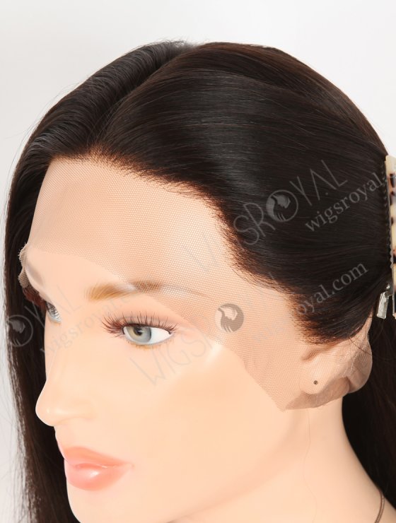 In Stock Malaysian Virgin Hair 16" Straight Natural Color Silk Top Full Lace Wig STW-301-31239