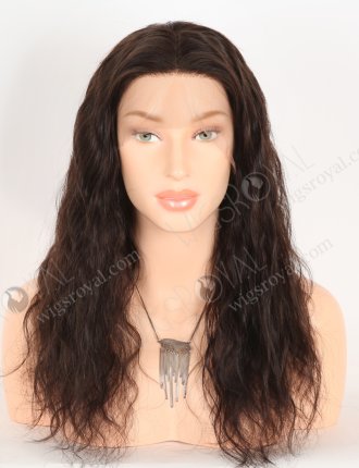 Chic Darkest Brown Silk Top Wig For Lady STW-416