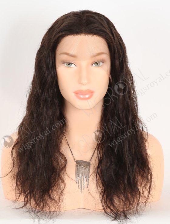 Chic Darkest Brown Silk Top Wig For Lady STW-416