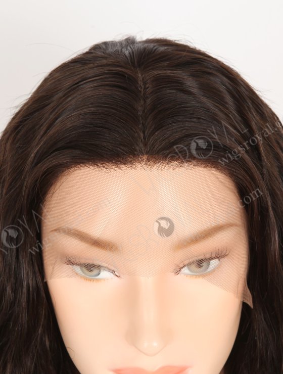 Chic Darkest Brown Silk Top Wig For Lady STW-416-31293