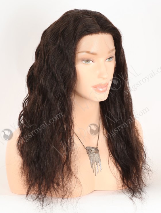 Chic Darkest Brown Silk Top Wig For Lady STW-416-31294
