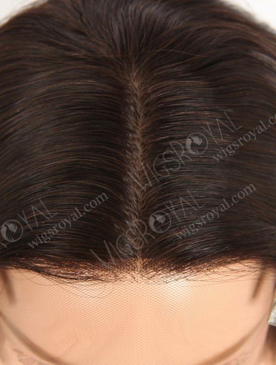 Chic Darkest Brown Silk Top Wig For Lady STW-416-31300