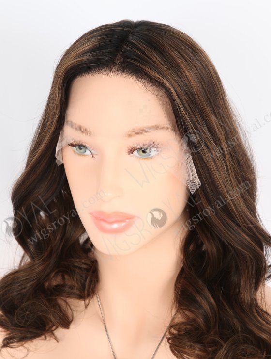 Chic Human Hair Lace Front Wig With Natural Hairline RLF-08017-31357