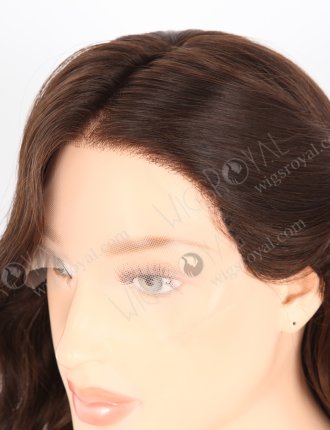 Awesome Dark Golden Brown Lace Front Wig RLF-08030