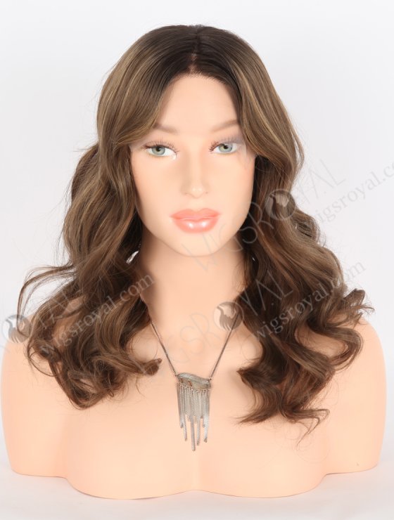 Natural Hairline Premium Brown Competitively Priced Lace Front Wig RLF-08020-31365
