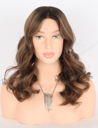 Natural Hairline Premium Brown Competitively Priced Lace Front Wig RLF-08020