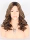 Premium Brown Highlight Color Beach Wave Human Hair Lace Front Wig RLF-08019