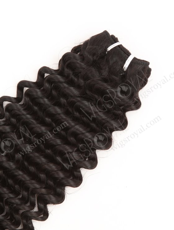 In Stock Brazilian Virgin Hair 24" Deep Wave Natural Color Machine Weft SM-4168-31473