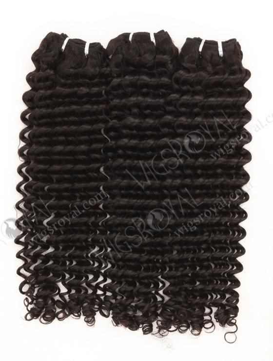 In Stock Brazilian Virgin Hair 24" Deep Wave Natural Color Machine Weft SM-4168-31474