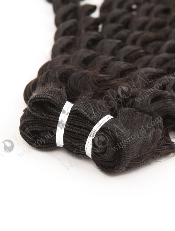 In Stock Brazilian Virgin Hair 24" Deep Wave Natural Color Machine Weft SM-4168-31477