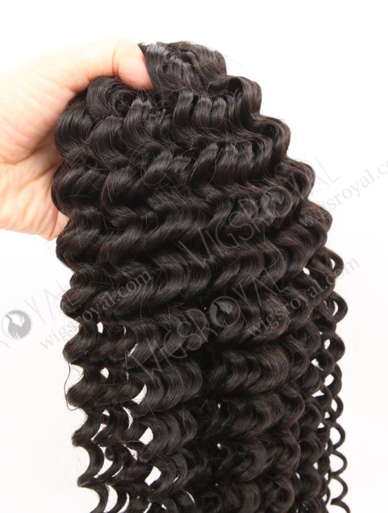 In Stock Brazilian Virgin Hair 24" Deep Wave Natural Color Machine Weft SM-4168-31478