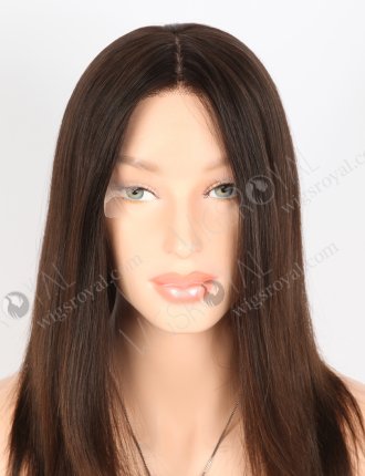 Best Wigs for Women | Most Realistic 12 Inch Natural Brown Raw Virgin Hair Double Drawn Wig GRD-08035