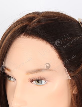 Stylish Lace Front Glueless Wig With Popular Highlight Color GRD-08012