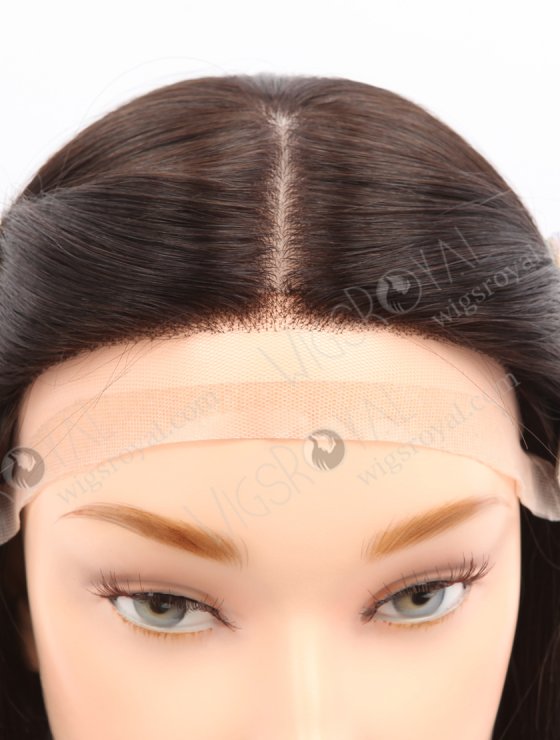 In Stock European Virgin Hair 14" All One Length Straight 2# Color Silk Top Gripper Wig GRP-08104-31675