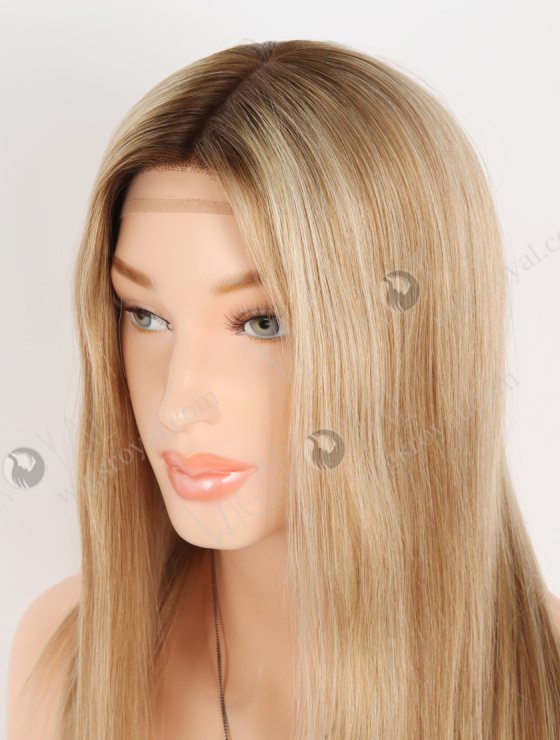 High Quality Wigs for Bald Women 14 Inches Beautiful Brown and Blonde Highlights GRP-08128-31730