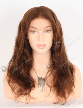 16" Body Wave Full Lace Wig 4# Color Dark Brown Wig FLW-01286
