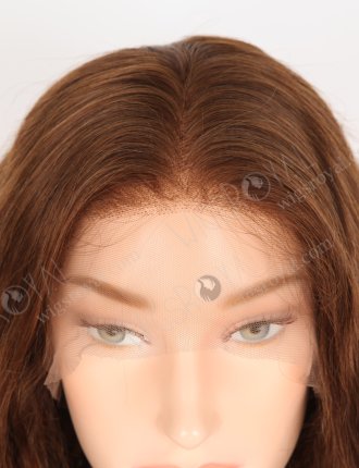 16" Body Wave Full Lace Wig 4# Color Dark Brown Wig FLW-01286